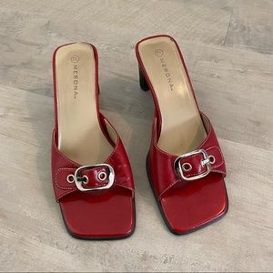 Red Heeled sandals